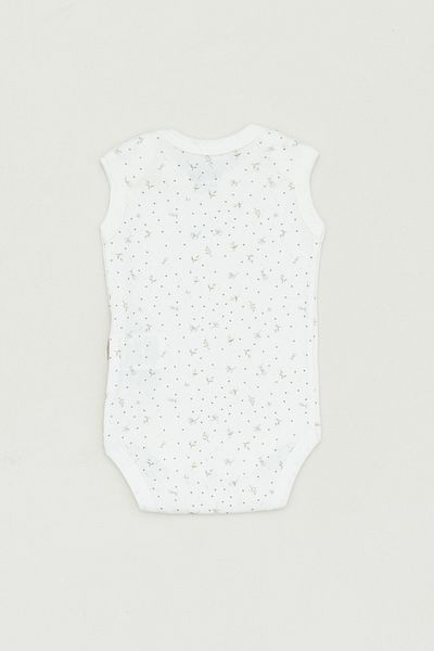 Fulla Moda Crew Neck Girl's Bodysuit - Printed