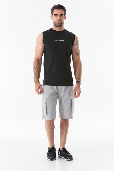 Fulla Moda Cargo Pocket and Waist Lace Up Shorts