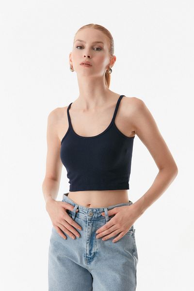 Fulla Moda Basic U-Neck Body with Straps