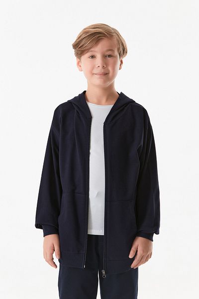 Fulla Moda Unisex Παιδικό φούτερ με κουκούλα με τσέπη καγκουρό