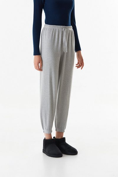 Fulla Moda Corduroy Jogger Pants - Elastic Waist