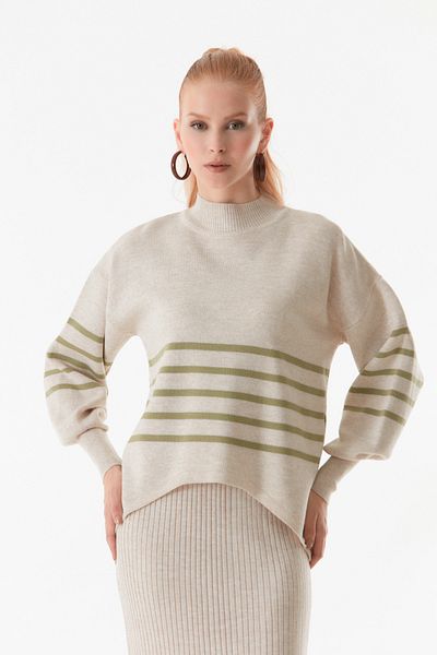 Fulla Moda Set de tricotaje de bază cu dungi