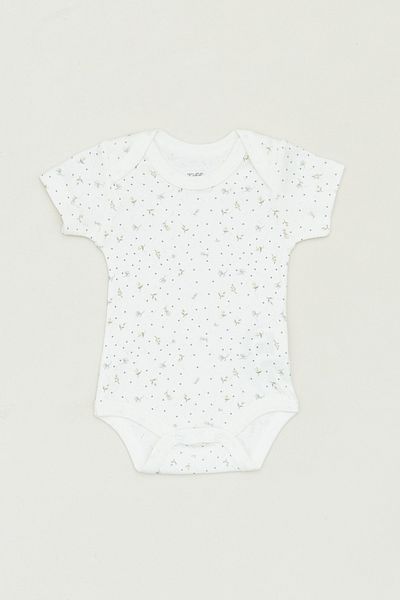 Fulla Moda Girl - Printed Crew Neck Bodysuit
