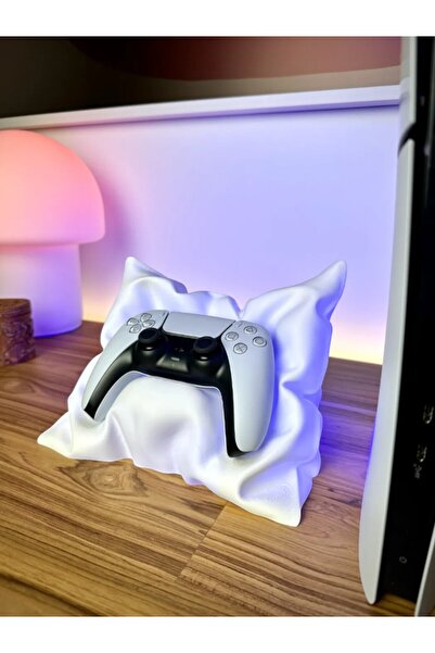 magicland Yastık Şeklinde PS5 Gamepad Standı - 3D Baskı Kol Tutucu - Birçok R...
