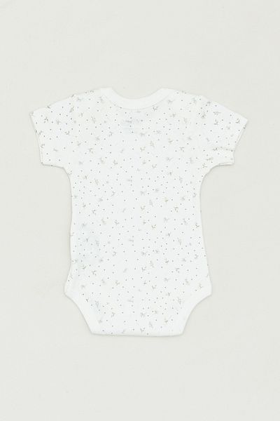 Fulla Moda Girl - Printed Crew Neck Bodysuit
