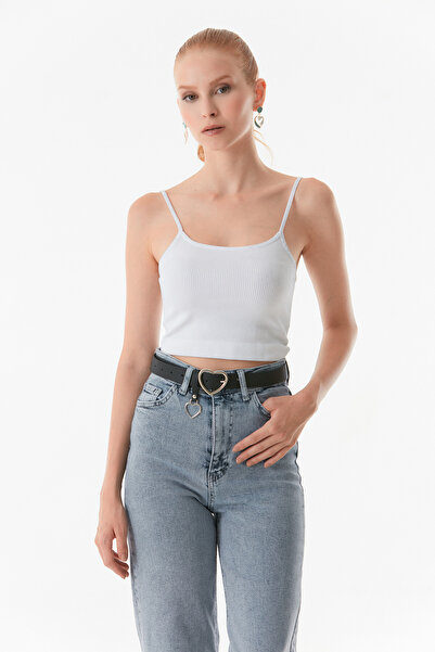 Fulla Moda Curea cu cataramă cu model de inimă