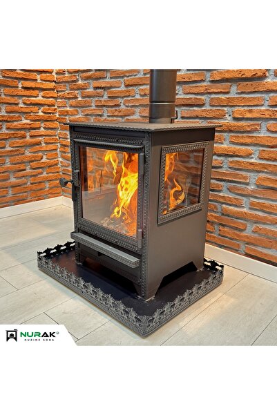 Genel Markalar Üç Camlı Uranüs Lüks Şömine Soba