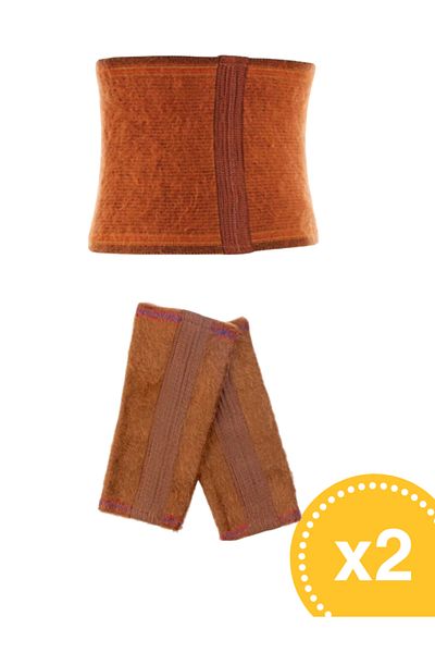 miresa Sicaktutan Protector - Camel Waist and Long Knee Pad