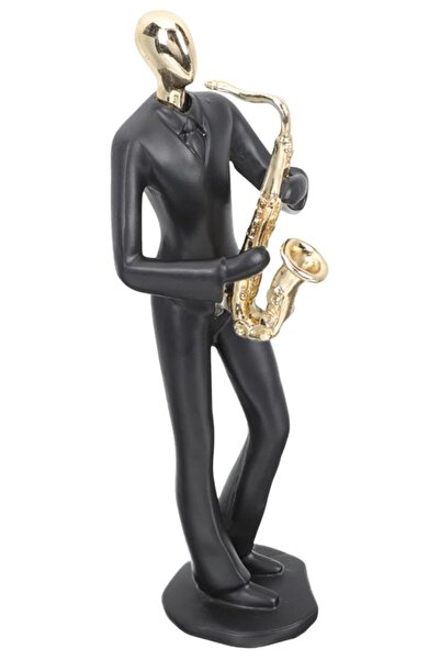 Rgv-b31 Decorative Trinket Room and Table Ornament Saxophone Playing Man