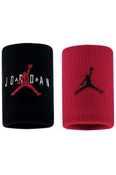 Nike Jordan Jumpman Terry Wrist Bands 2 Pk Unisex Kırmızı Antrenman Bileklik ...