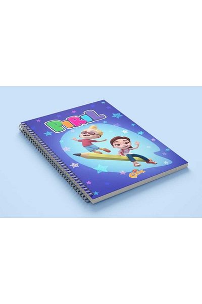 Toli Games دفتر ملاحظات ذو مربعات لامعة
