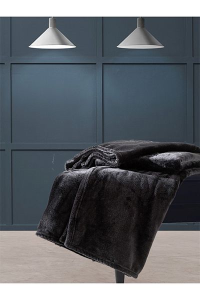 Mulberry Wellsoft Blanket, Television Blanket, plush, Fleece Blanket, double 220*230 Black