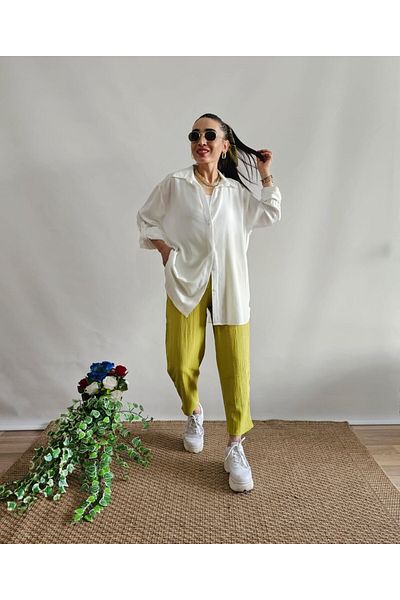 Altı Üstü Butik Cămașă Crinkle