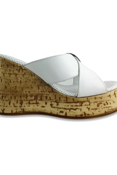 Mammamia D24yt-2155 Papuci de damă din piele cu toc