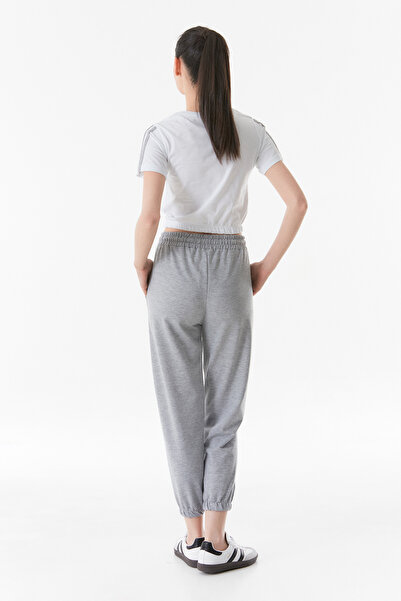 Fulla Moda Crop Tracksuit Set - Elastic Waist