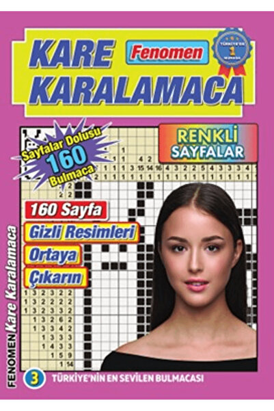 Genel Markalar Fenomen Kare Karalamaca 3 / Kolektif / Maxi Yayıncılık / 97862...