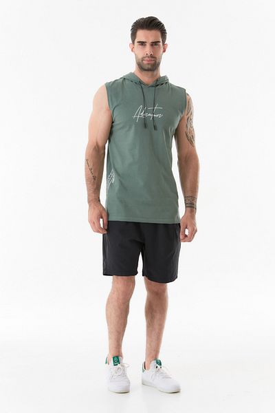 Fulla Moda Waist Laced Parachute Fabric Shorts