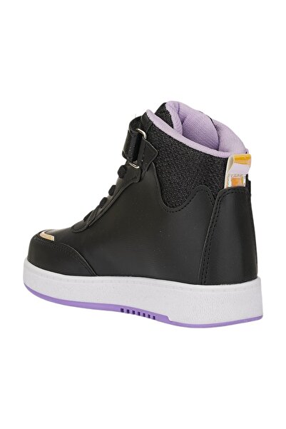 İmerShoes Girl's Sneakers - Elastic Laces, Velcro High Top, Comfortable Lightweight, Basketball Sports Shoes 3260