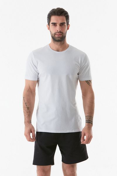 Fulla Moda Μπλουζάκι με λαιμόκοψη