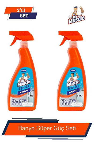 Mr. Muscle Süper Güç Banyo 750 ml 2'li Set