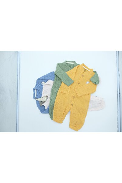 HappyMom Organic Cotton Muslin Jumpsuit