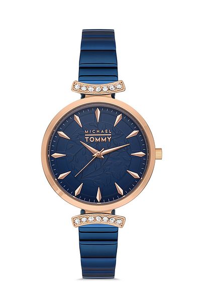 MICHAEL TOMMY Steel Women's Wristwatch - Mt-20260L-Lrl92