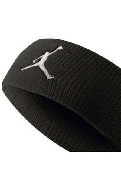 Nike Unisex Jordan NBA Jumpman Μαύρη ζώνη προστασίας κεφαλιού μπάσκετ - J.Kn.00.010.OS