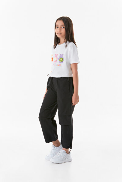 Fulla Moda Stopped Parachute Girl's Trousers