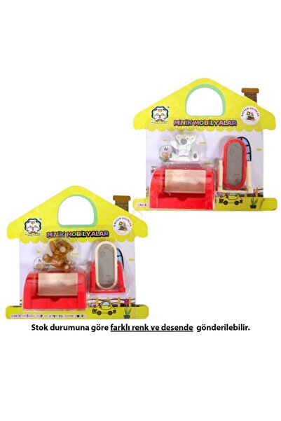 DuyuMarket Minik Mobilyalar - Koltuk, Ayna, Ayıcık