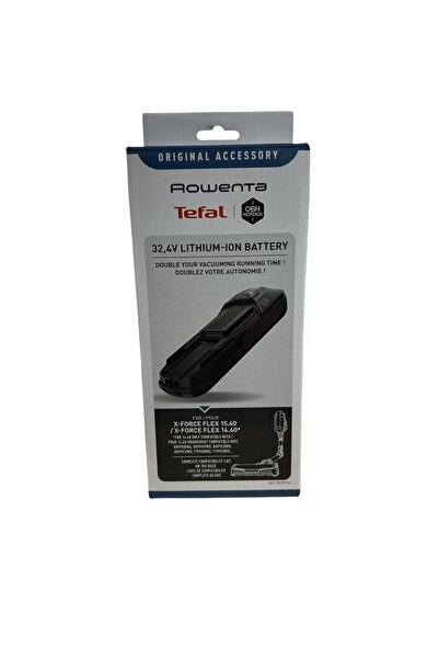 TEFAL HANDHELD VACCUUM CLEANER XFORCE FLEX 15.60/14.60 AUTO TY99**/RH99** BATARYA
