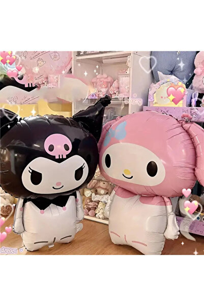 party mix Kuromi Ve Melody Balon | Kuromi Folyo Balon | MY Melody Balon