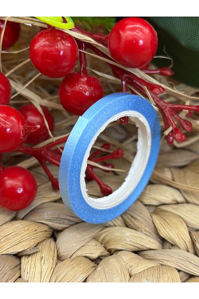 Deniz Party Store 4 mm Blue Balloon String Raffia - 5 Meters 1 Piece