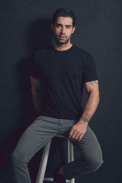 Fulla Moda Μπλουζάκι με λαιμόκοψη