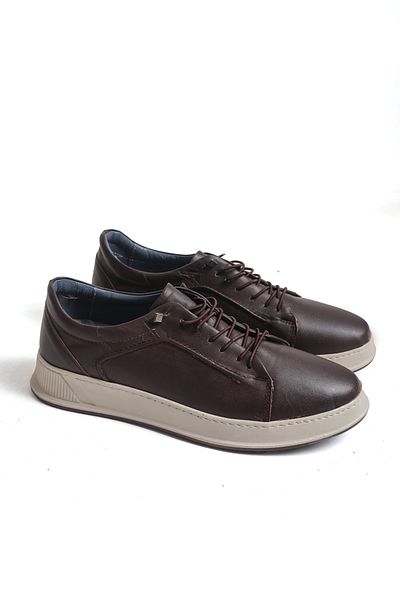 Ayakkabı Vakti Ανδρικά καθημερινά παπούτσια Casual Sports Model από γνήσιο δέρμα