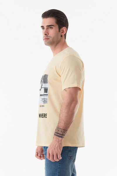 Fulla Moda Printed Crew Neck T-Shirt
