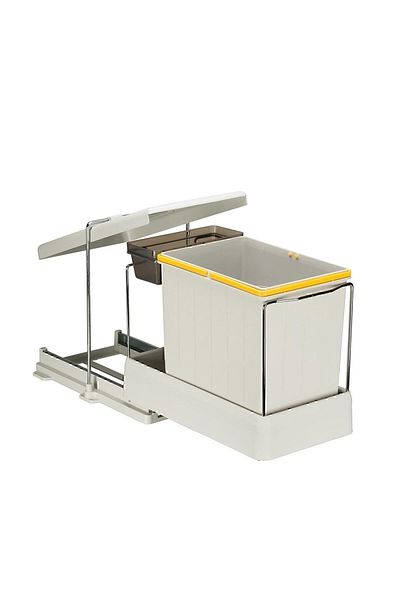 Pelikan TuonShop 21600 Coș de gunoi în interiorul dulapului cu șină 16+1 Lt (17 Lt) 1122991
