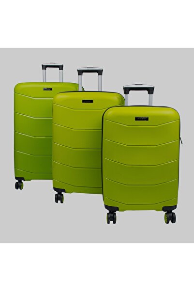 ATHLETIC 3lü Valiz Seti Silikon Valiz Kırılmaz Valiz Küçük+Orta+Büyük Boy 3 lü Valiz Seti Suitcase Luggage