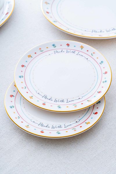 ACAR Livaldi 6 Piece Cake Plate - 19 cm