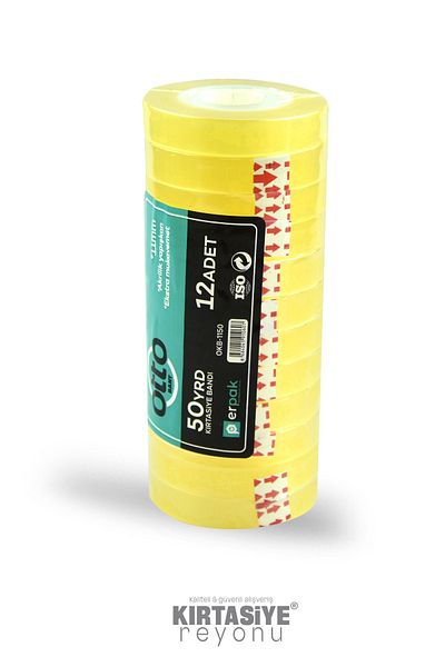 Kids Like 12X50 Stationery Tape 12 Pieces - Saddle Tape