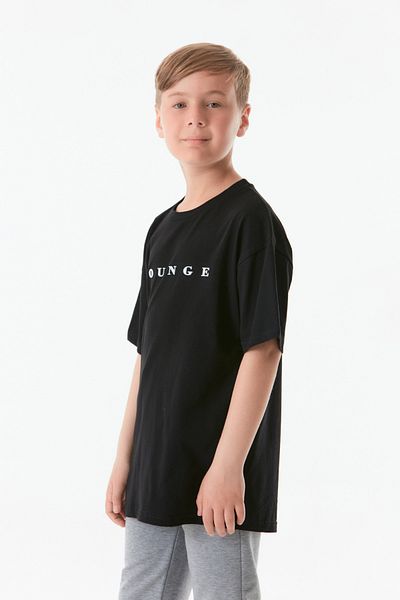Fulla Moda Μπλουζάκι Boy - Lounge Printed Crew Neck T-shirt