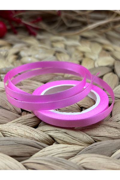 Deniz Party Store 4 mm Pink Balloon String Raffia - 5 Meters 1 Piece