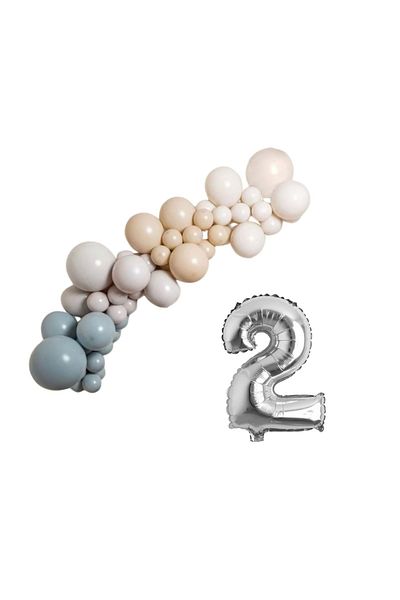 Organizasyon Pazarı 2-34 inch Silver Foil Chain Set of 30 - Storm Blue-smoke-prune-r.white