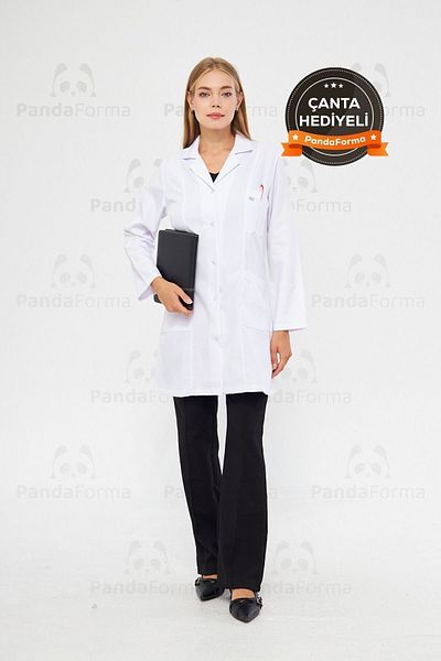 PandaForma Lab Coat Bag with Gift for Teacher and Doctor - Nurse