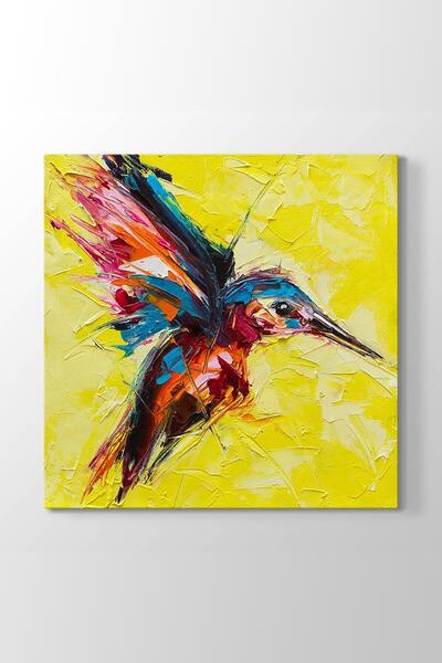 Limitless Design Ελαιογραφία Hummingbird HD Εκτύπωση σε καμβά