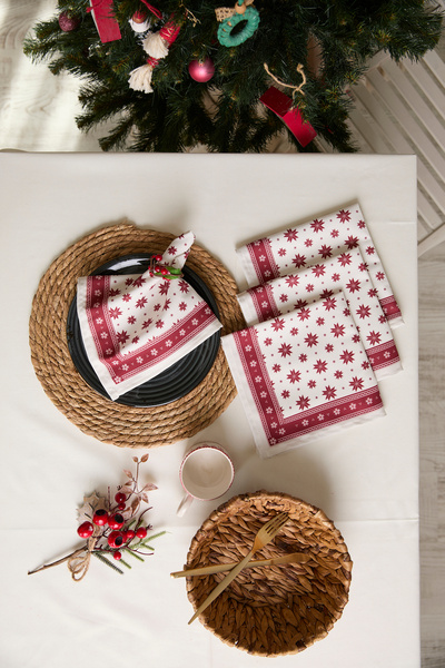 AYSHOME Ays Home 4-х комплект серветок з ефектом картену (4 шт.)