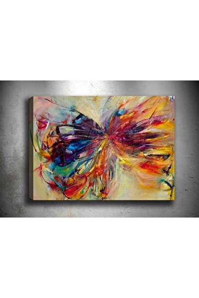 Limitless Design Tablou pe pânză cu imprimare HD abstractă Fluture Sb-84184