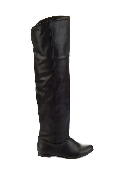 Fox Shoes Černé dámské kozačky 8248025909