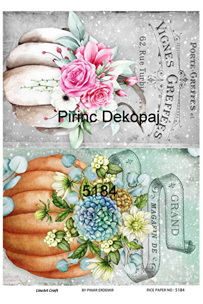 LİNEART ورق ديكوباج نحاسي Lineart 29X42 رقم: L5184