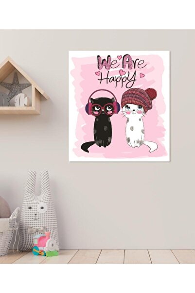 Limitless Design Decorativ pentru camera copiilor We Are Happy Wall HD Print ...
