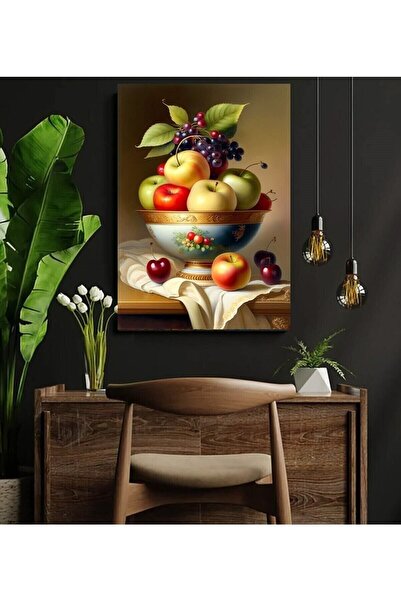 Limitless Design Kitchen Cafe - Fruit Plate Hd Print Canvas Painting